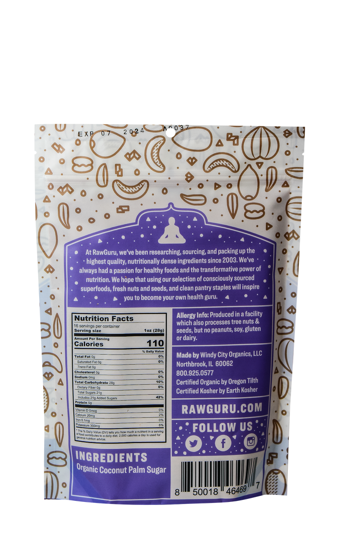 RawGuru Organic Bali Coconut Sugar