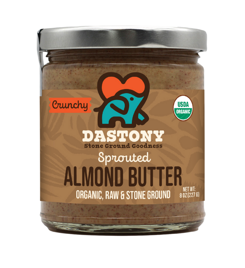 Organic Crunchy Sprouted Almond Butter