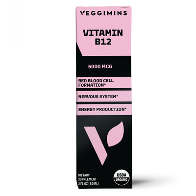 Veggimins Organic Vitamin B12 2oz
