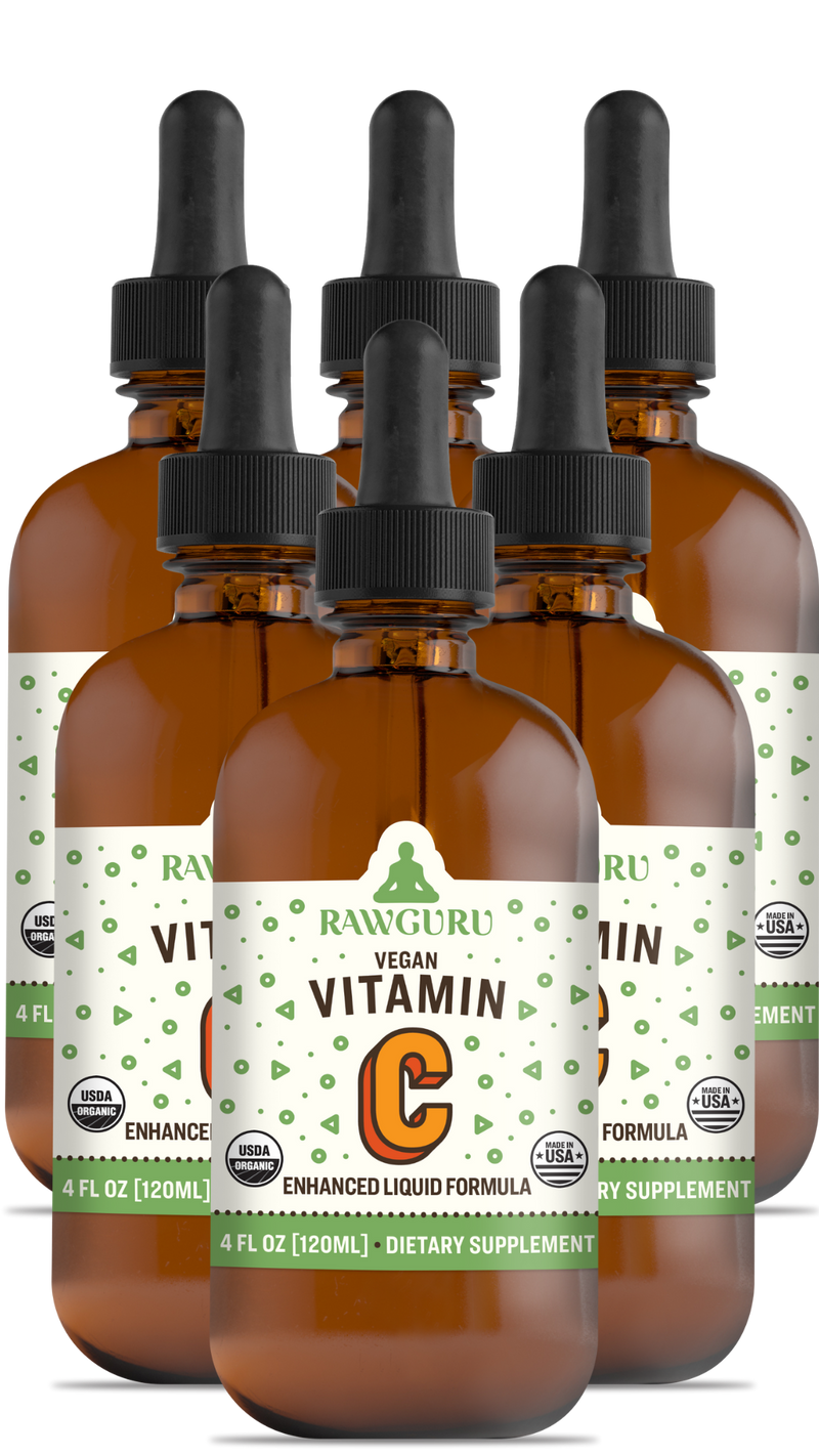 Organic Vitamin C Tincture - 120mL (6 month supply)