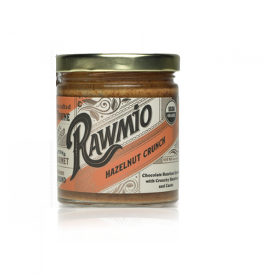 Rawmio Raw Organic Stone Ground Hazelnut Crunch Spread