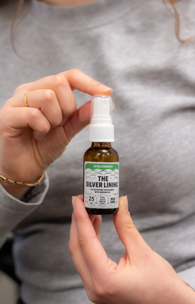 The Silver Lining - Extra Strength with Oregano - 1oz